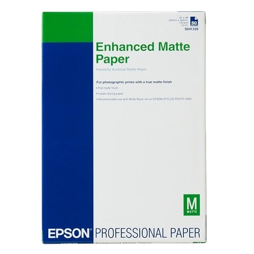 Epson enhanced matte paper din a2 192 g m2 50 blatt