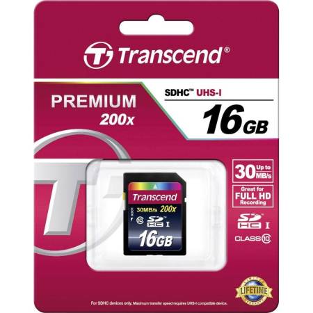 Transcend 16GB SDHC (Class 10)