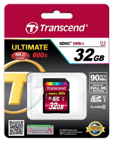Transcend 32GB SDHC UHS-I Ultimate (Class10)