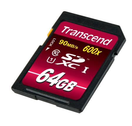 Transcend 64GB SDXC UHS-I (Class10)