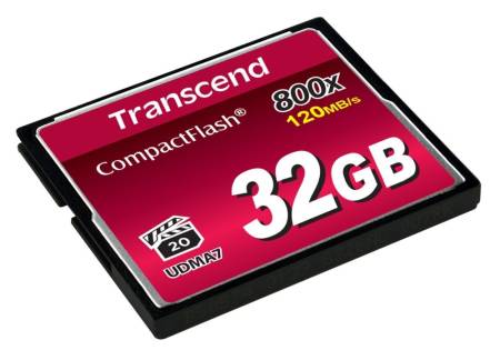 Transcend 32GB CF Card (800X)