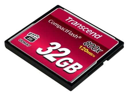 Transcend 32GB CF Card (800X)