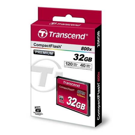Transcend 32GB CF Card (800X)
