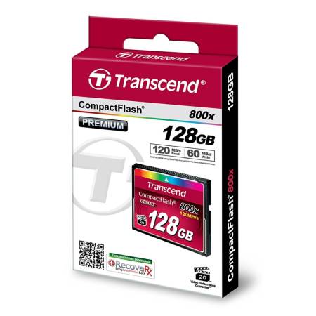 Transcend 128GB CF Card (800x)