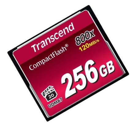 Transcend 256GB CF Card (800x)