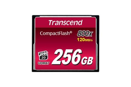 Transcend 256GB CF Card (800x)