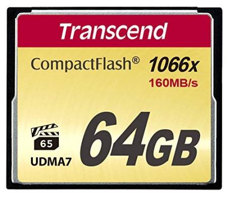 Transcend 64GB CF Card (1066x)