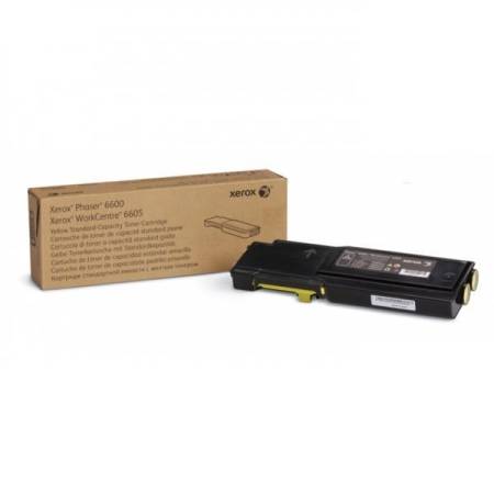 Xerox Phaser 6600/WorkCentre 6605 Yellow Standard Capacity Toner Cartridge