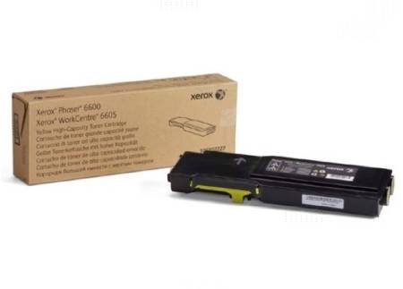 Xerox Phaser 6600/WorkCentre 6605 Yellow High Capacity Toner Cartridge