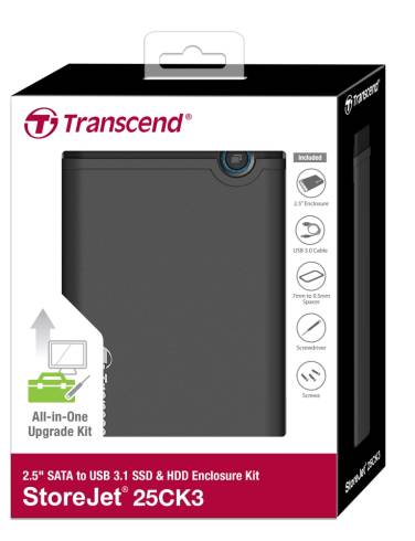 Transcend 0GB StoreJet 2.5" conversion kit