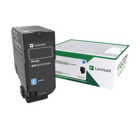 Lexmark 73B20C0 CS/CX827 Cyan Return Programme 15K Toner Cartridge
