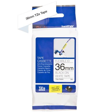 Brother TZe-FX261 Labelling Tape Cassette