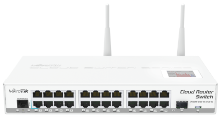 Комутатор Mikrotik Cloud Router Switch CRS125-24G-1S-2HnD-IN