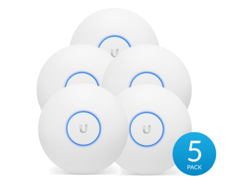 5 бр. Tочка за достъп Ubiquiti UAP-AC-LR (Цената е за 5 бр.)