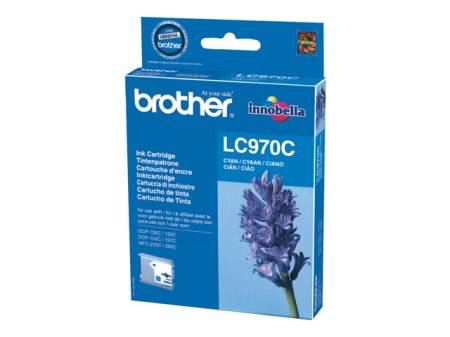 BROTHER LC-970C Ink cyan 300 pages for DCP-135C DCP-150C MFC-235C MFC-260C