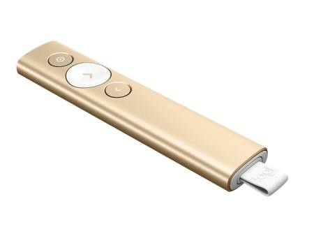 Logitech Spotlight Presentation Remote - Gold