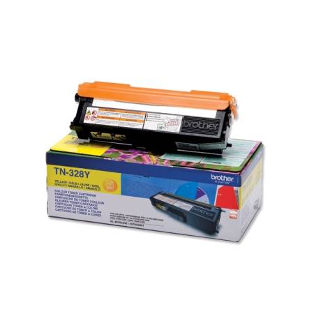 Brother TN-328Y Toner Cartridge High Yield