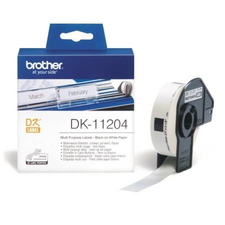 Brother DK-11204 Multi Purpose Labels