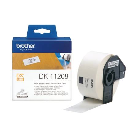 Brother DK-11208 Large Address Paper Labels