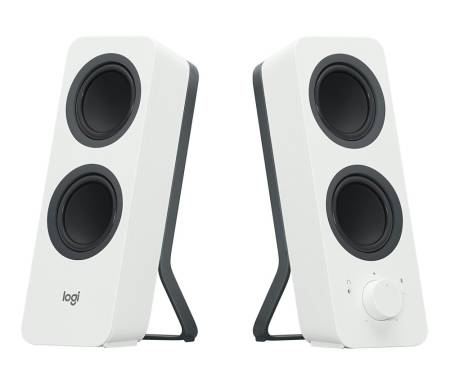 Logitech Z207 Bluetooth Computer Speakers - White