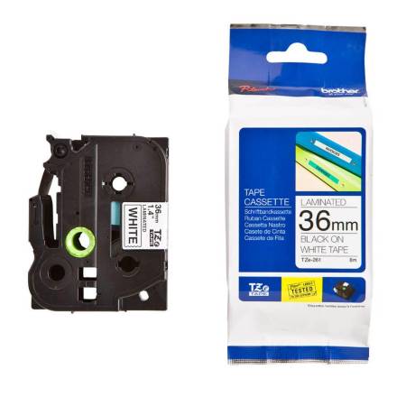 Brother TZe-261 Tape Black on White