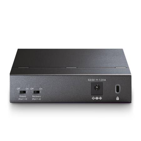 5-портов гигабитов настолен комутатор с 4-порта PoE+ 2 TL-SG1005P