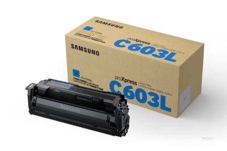 Samsung CLT-C603L H-Yld Cyan Toner Crtg