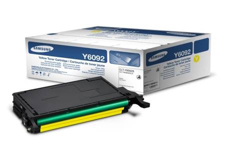 Samsung CLT-Y6092S Yellow Toner Crtg