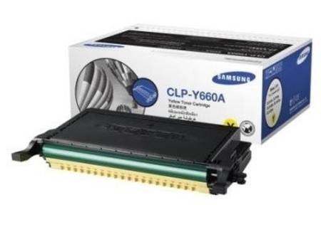 Samsung CLP-Y660A Yellow Toner Cartridge