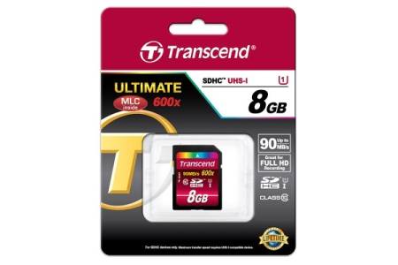 Transcend 8GB SDHC UHS-I Ultimate (Class10)