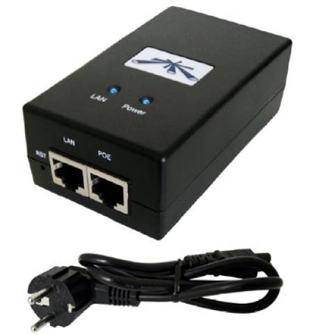 Гигабитов PoE инжектор Ubiquiti POE-48-24W-G