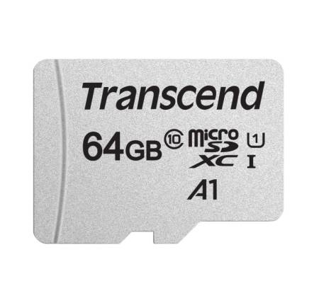 Transcend 64GB microSD w/o adapter UHS-I U1 A1