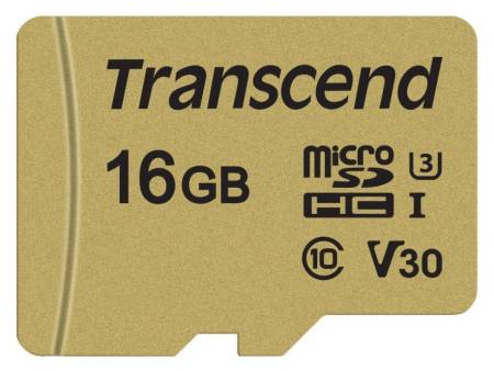 Transcend 16GB micro SD UHS-I U3 (with adapter)