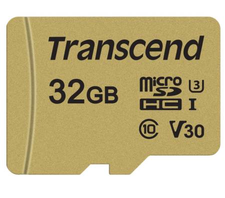 Transcend 32GB micro SD UHS-I U3 (with adapter)