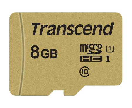 Transcend 8GB micro SD UHS-I U3 (with adapter)
