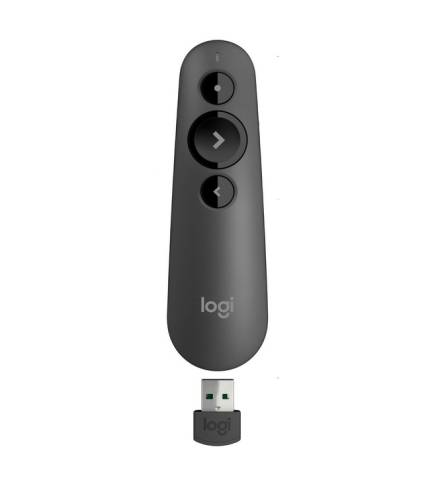 Logitech R500 Laser Presentation Remote - GRAPHITE