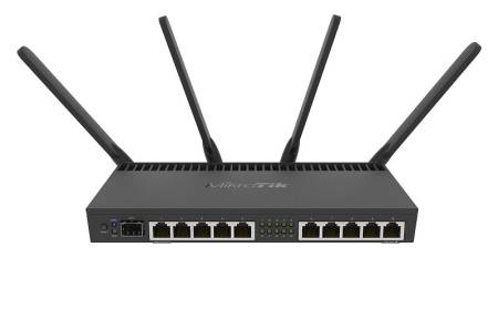 Двулентов рутер MikroTik RB4011iGS+5HacQ2HnD-IN