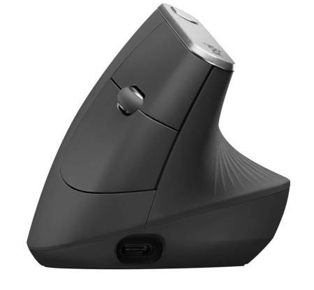 Logitech MX Vertical Advanced Ergonomic Mouse - Graphite