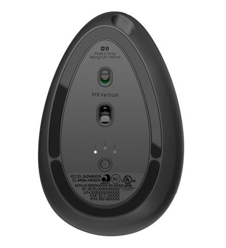 Logitech MX Vertical Advanced Ergonomic Mouse - Graphite