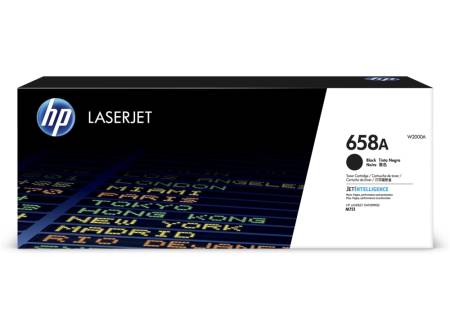 HP 658A Black LaserJet Toner Cartridge