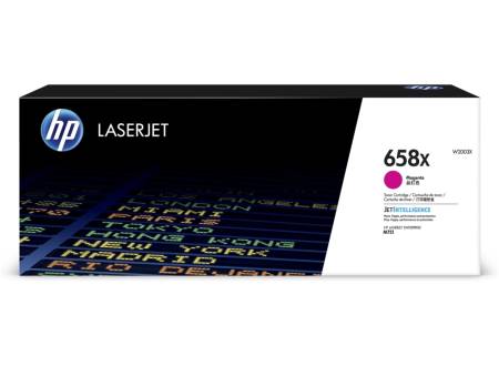 HP 658X Magenta LaserJet Toner Cartridge
