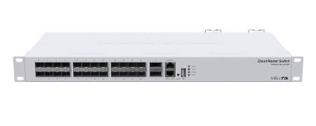 Комутатор MikroTik CRS326-24S+2Q+RM 24 SFP+ и 2 QSFP+ портове