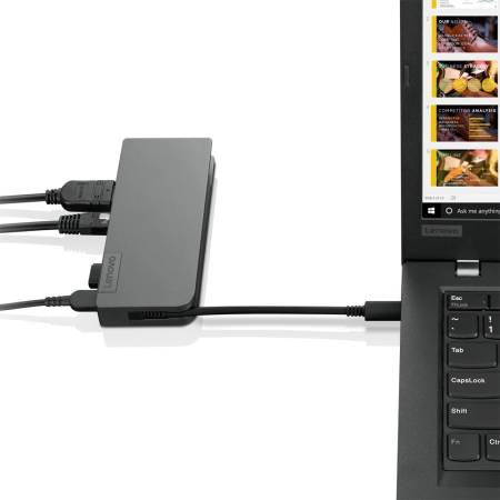 Lenovo Powered USB-C TRAVEL HUB