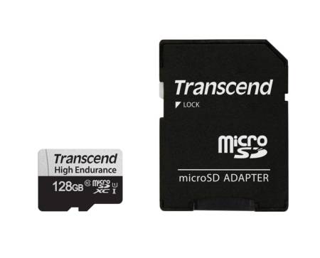 Transcend 128GB micro SD w/ adapter U1