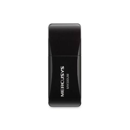 Безжичен мини USB адаптер Mercusys MW300UM N300