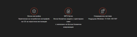 Безжичен мини USB адаптер Mercusys MW300UM N300