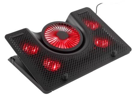 Genesis Laptop Cooling Pad Oxid 550 15.6-17.3 5 Fans