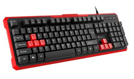 Genesis Gaming Keyboard Rhod 110 Red Us Layout