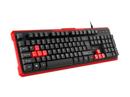 Genesis Gaming Keyboard Rhod 110 Red Us Layout