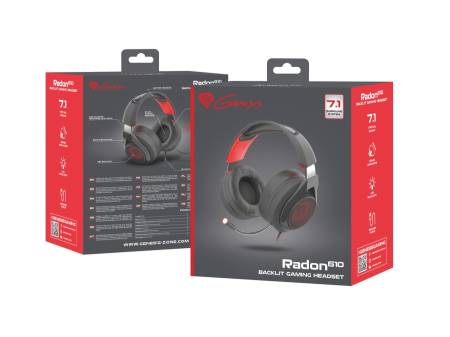 Genesis Gaming Headset Radon 610 7.1